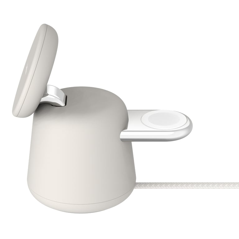 Belkin Chargeur Magsafe 15W + chargeur pour AppleWatch Blanc - vue 3