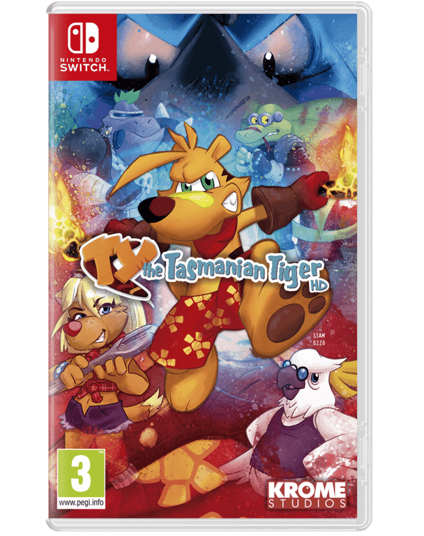 TY The Tasmanian Tiger HD Nintendo Switch