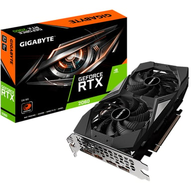 Tarjeta gráfica Gigabyte GV-N2060D6-6GD NVIDIA GeForce RTX 2060 6GB GDDR6