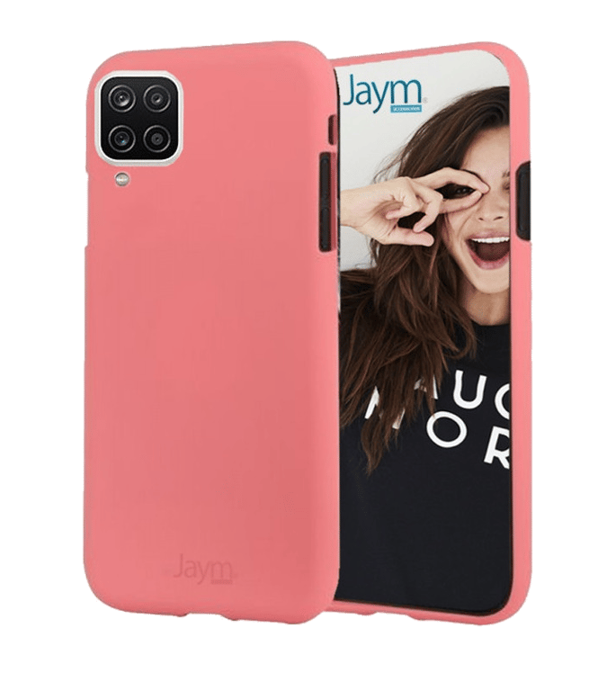 JAYM - Coque Silicone Soft Feeling Rose pour Samsung Galaxy A42 5G ? Finition Silicone ? Toucher Ult