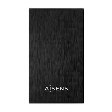 AISENS ASE-2523B Boîtier de disques de stockage Boîtier HDD Noir 2.5''