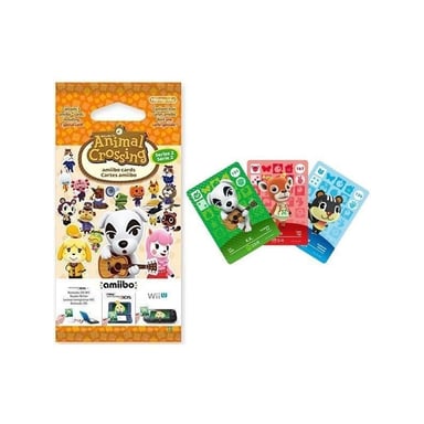 Cartes Animal Crossing Serie 2 paquet de 3 cartes - 1 speciale + 2 normales