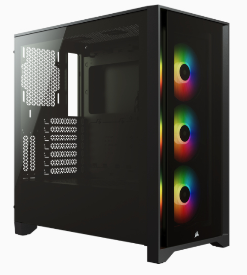 Corsair iCUE 4000X RGB Midi Tower Noir - Neuf