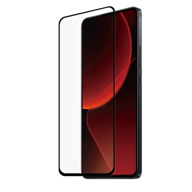Protection écran Verre Trempé Pour Xiaomi 13T/13T Pro - Couverture Complète, Noir, Anti-rayures 9H