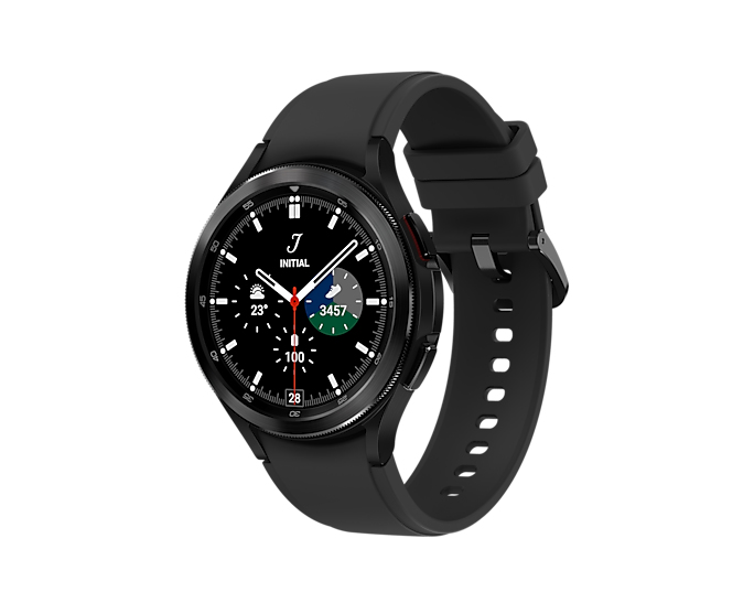 Galaxy Watch4 Classic 46mm - Super AMOLED - Bluetooth + 4G - Bracelet Noir  - Samsung