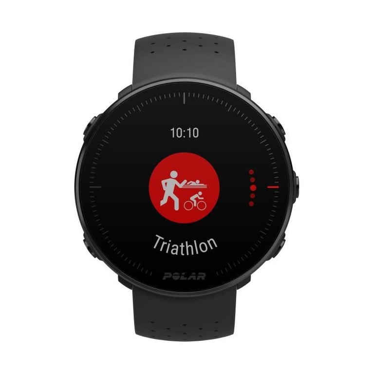 POLAR Vantage M - Reloj multideporte con GPS - Negro - Talla M/L