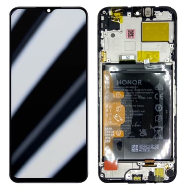 Pack batería original de 5000 mAh con pantalla táctil LCD Honor 70 Lite Negro