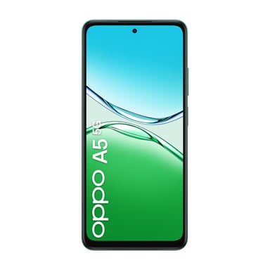 OPPO A5 5G 16,9 cm (6.67'') SIM doble Android 15 USB Tipo C 4 GB 128 GB 6000 mAh Verde