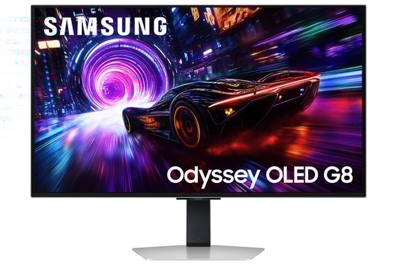 Monitor Gaming Samsung Odyssey OLED G8 S32FG812SU 32'- 4K- 0.03ms- 240Hz- Regulable en Altura- Plata
