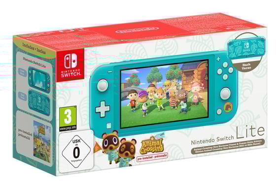 Switch Lite Ed. Méli & Mélo Hawai & Animal Crossing: New Horizons - Console di gioco portatile 14 cm (5,5'') 32 GB Touch screen Wifi