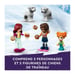 LEGO Friends 41760 Les Vacances en Igloo, Jouets d'Hiver avec Chiens de Traîneau, Mini-Poupées, pour Enfants Des 8 Ans