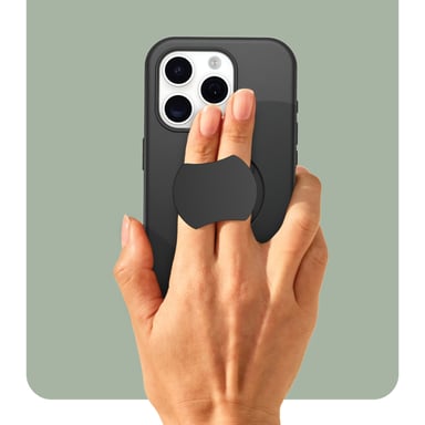 OtterBox OtterGrip Symmetry Series pour iPhone 15 Pro, Black Apple (brand) iPhone 15 Pro