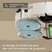 iRobot Roomba Plus 515 Robot aspirateur-laveur avec AutoWash LiDAR 22 000 Pa, DualClean, blanc