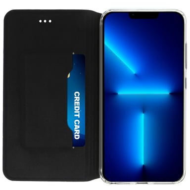 Akashi ALTFIP13PMBLK funda para teléfono móvil 17 cm (6.7'') Folio Negro