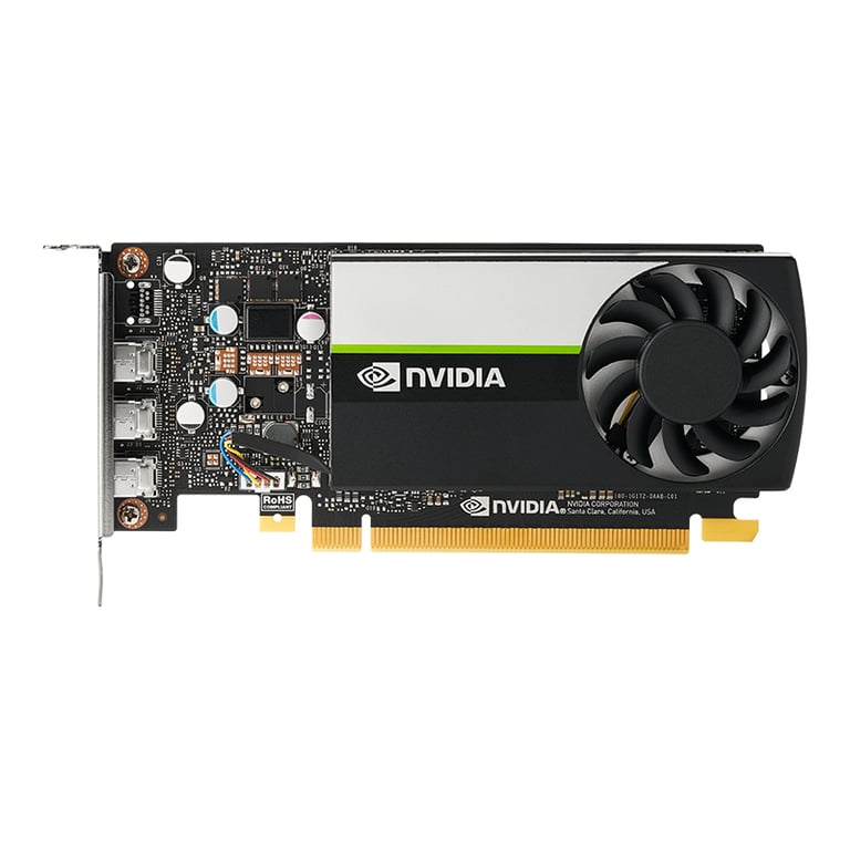 NVIDIA T400 4GB Carte graphique T400 4 Go GDDR6 PCIe 3.0 x16 profil bas 3 x Mini DisplayPort OEM - vue 4