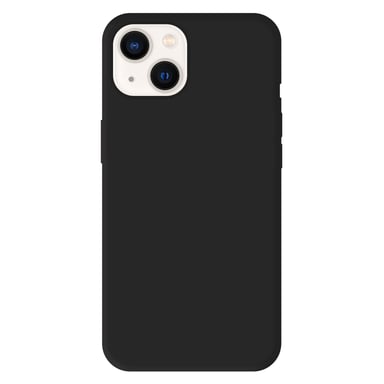 Coque silicone unie Mat Noir compatible Apple iPhone 13
