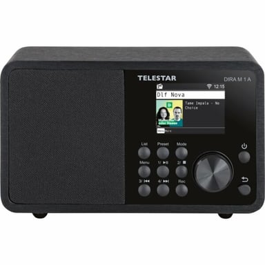 Telestar DIRA M 1 Portable Analogique et numérique Noir