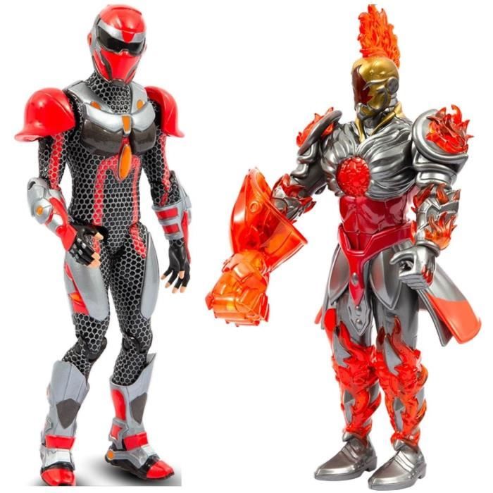 Coffret figurines GORMITI Scion et Gormiti associé Feu Zane et Fireon 15 cm À partir de GRV192 - vue 4