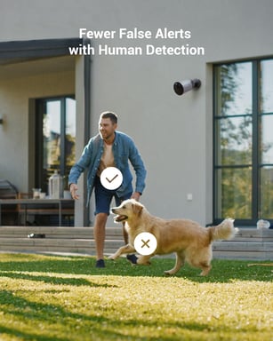 EZVIZ Camera Wifi Extérieure BC1C 2K PLUS sur Batterie 10 400mAH IP66 4MP Vision nocture couleur, protection sirene et flash, eMMC 32Go  + Panneau solaire