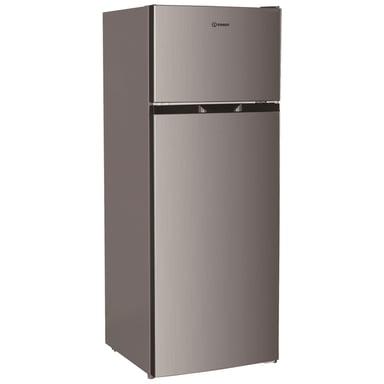 Frigorifero combinato Indesit I55T0 412S 2 porte libero 206 L inox, congelatore 4*, 40 dB, classe E