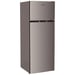 Frigorifero combinato Indesit I55T0 412S 2 porte libero 206 L inox, congelatore 4*, 40 dB, classe E