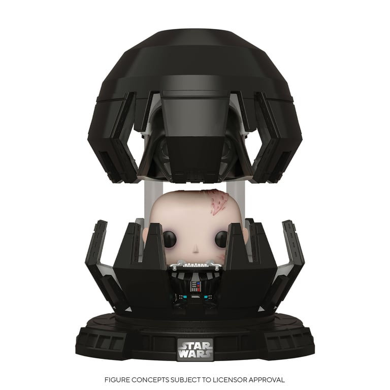 Funko Figurine POP Star Wars Darth Vader Deluxe - vue 3