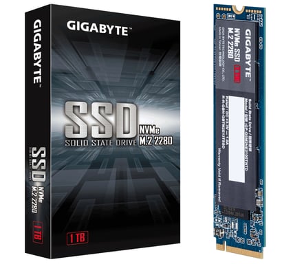Gigabyte GP-GSM2NE3100TNTD SSD M.2 1Tb PCI Express 3.0 NVMe