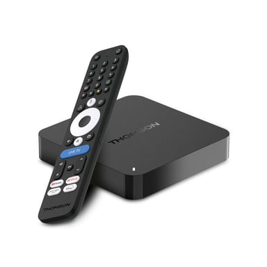 Box de streaming Thomson 245 Google TV 4K UHD Assistant vocal Noir