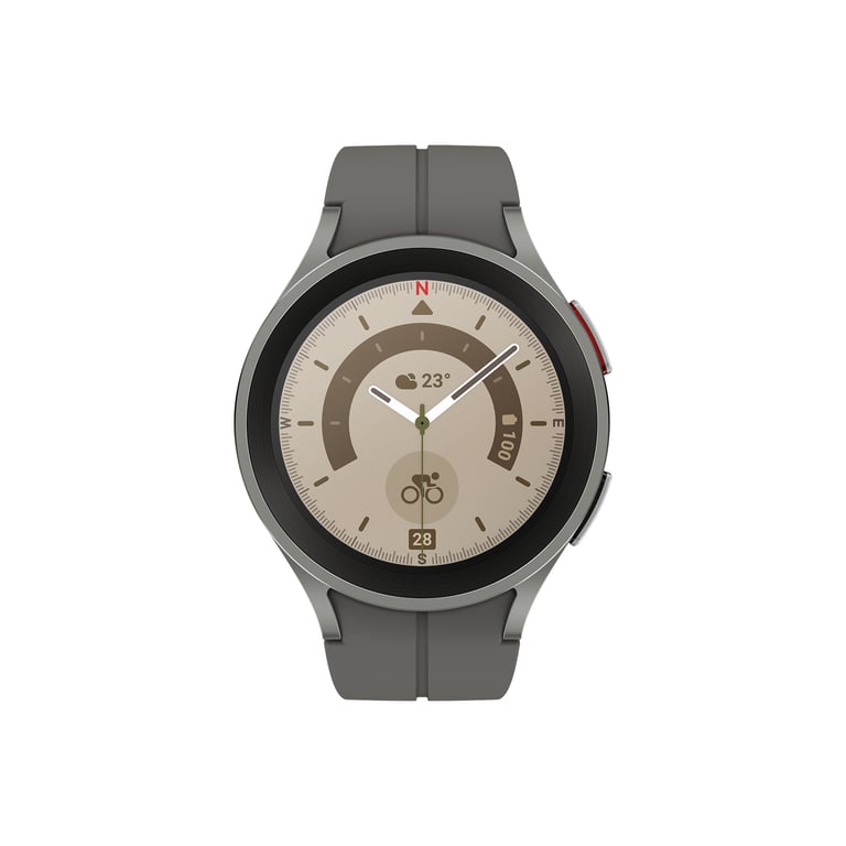 Galaxy Watch5 Pro 4G 45mm - Super AMOLED - Bluetooth, Titanium