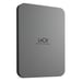 LaCie Mobile Drive Secure disque dur externe 2 To USB Type-C 3.2 Gen 1 (3.1 Gen 1) Gris