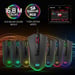REDRAGON M711 COBRA Mouse destro USB Type-A ottico 10000 DPI