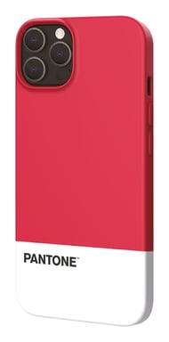Pantone PT-PC1008R1 funda para teléfono móvil 15,5 cm (6.1'') Rojo, Blanco