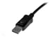 StarTech.com Câble DisplayPort Actif de 15 m - Câble DisplayPort 4K Ultra HD - Câble Long DP à DP pour Projecteur/Moniteur - Cordon Vidéo/Affichage DP - Connecteurs DP à Verrouillage