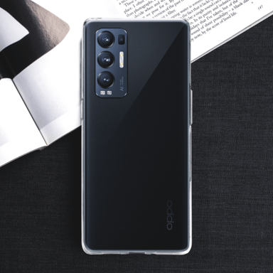 Carcasa invisible para OPPO Find X3 Neo 1.2mm, Transparente