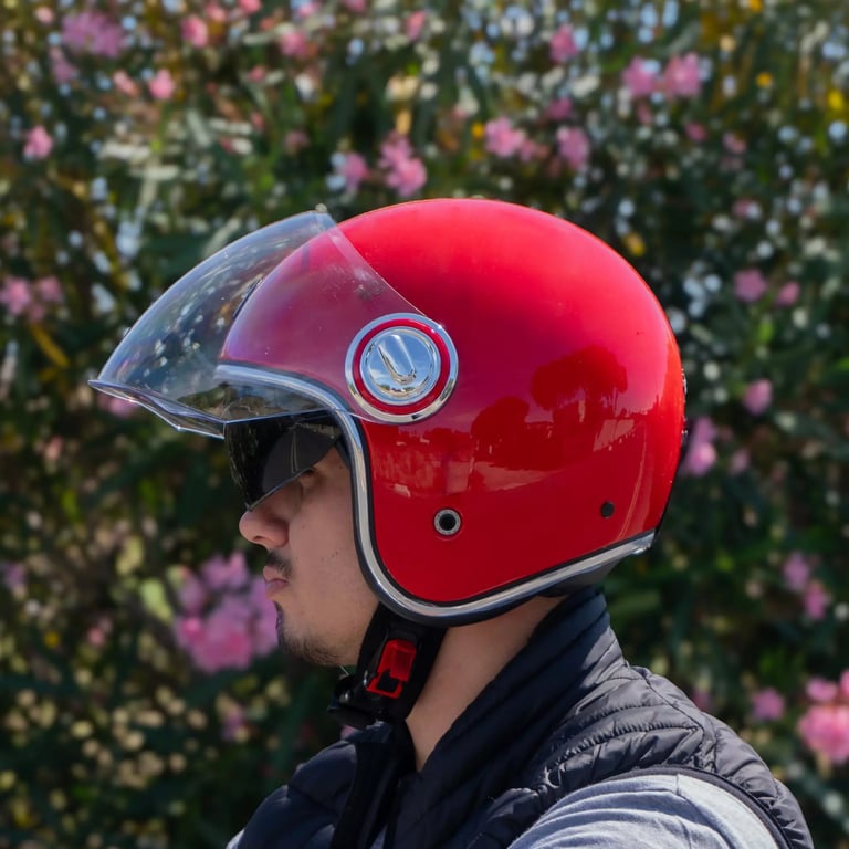 Casque Jet Heritage NOX taille Neuf - vue 2