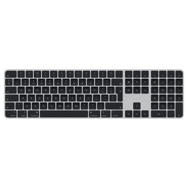 Apple Magic Keyboard clavier Universel USB + Bluetooth QWERTY Anglais Argent, Noir