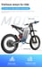 EKXBIKE X21 MAX - Vélo Électrique Super Sport Tout-Terrain