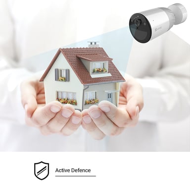 EZVIZ BC1-B3 Tourelle Caméra de sécurité IP Intérieure et extérieure 1920 x 1080 pixels Mur