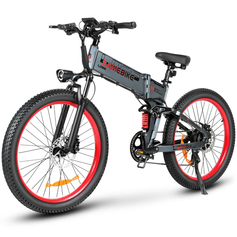 Vélo électrique pliable Samebike LO26 Plus 26 pouces avec batterie 48 V 15 Ah Neuf - vue 8