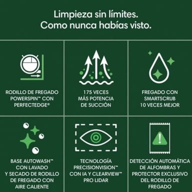 Aspirateur robot iRobot Roomba Max 705 Combot Robot + AutoWash dock, Noir