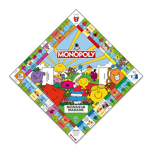 Jeu De Société Monopoly Monsieur Madame Winning Moves WM03274-FRE-6 – Personnages Célèbres - vue 5