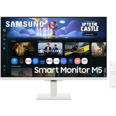 Samsung Smart Monitor M50F M5 27'' FullHD 60Hz IPS Smart HDR10 Altavoces WiFi Bluetooth Blanco