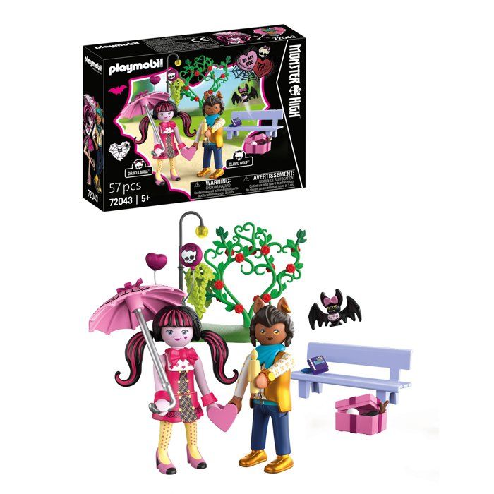 Playmobil Monster High 72043 Rendez vous de la Saint Valentin - vue 3