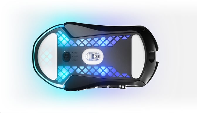 Steelseries Aerox 9 souris Gaming Ambidextre RF sans fil + Bluetooth Optique 18000 DPI