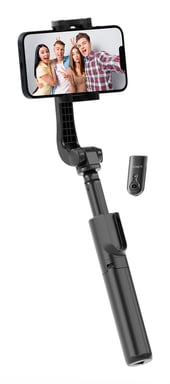 Cygnett Go Create bâton support pour selfies Smartphone Noir