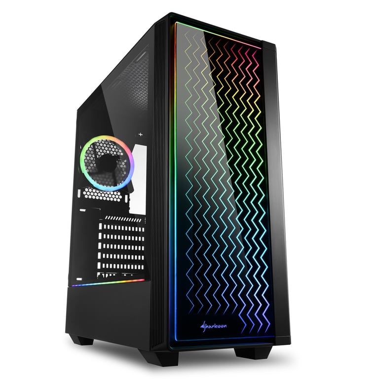 Sharkoon RGB LIT 200 Midi Tower Neuf