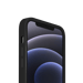 Coque antichoc magnétique en gel de silicone doux pour Apple iPhone 12 Pro Max, Noir satin
