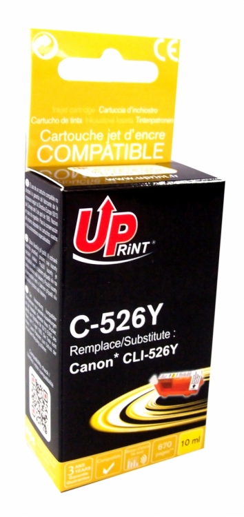 Cartouche encre UPrint compatible CANON CLI 526 Neuf - vue 4