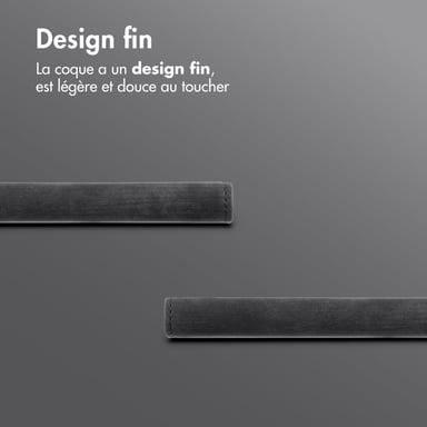 imoshion Étui de téléphone portefeuille Slim pour Apple iPhone 16 - Noir