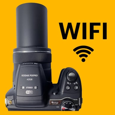 KODAK Pixpro AZ528 - Cámara digital bridge de 16 Mpixel, Zoom óptico 52x, Estabilizador óptico, Pantalla LCD de 3 pulgadas, Video Full HD 1080p, Batería Li-ion - Negro